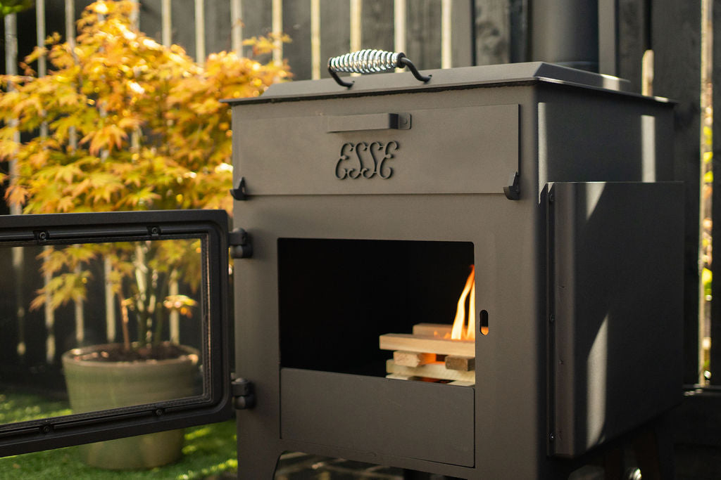 ESSE Wood Fired Garden Stove with Pizza Oven
