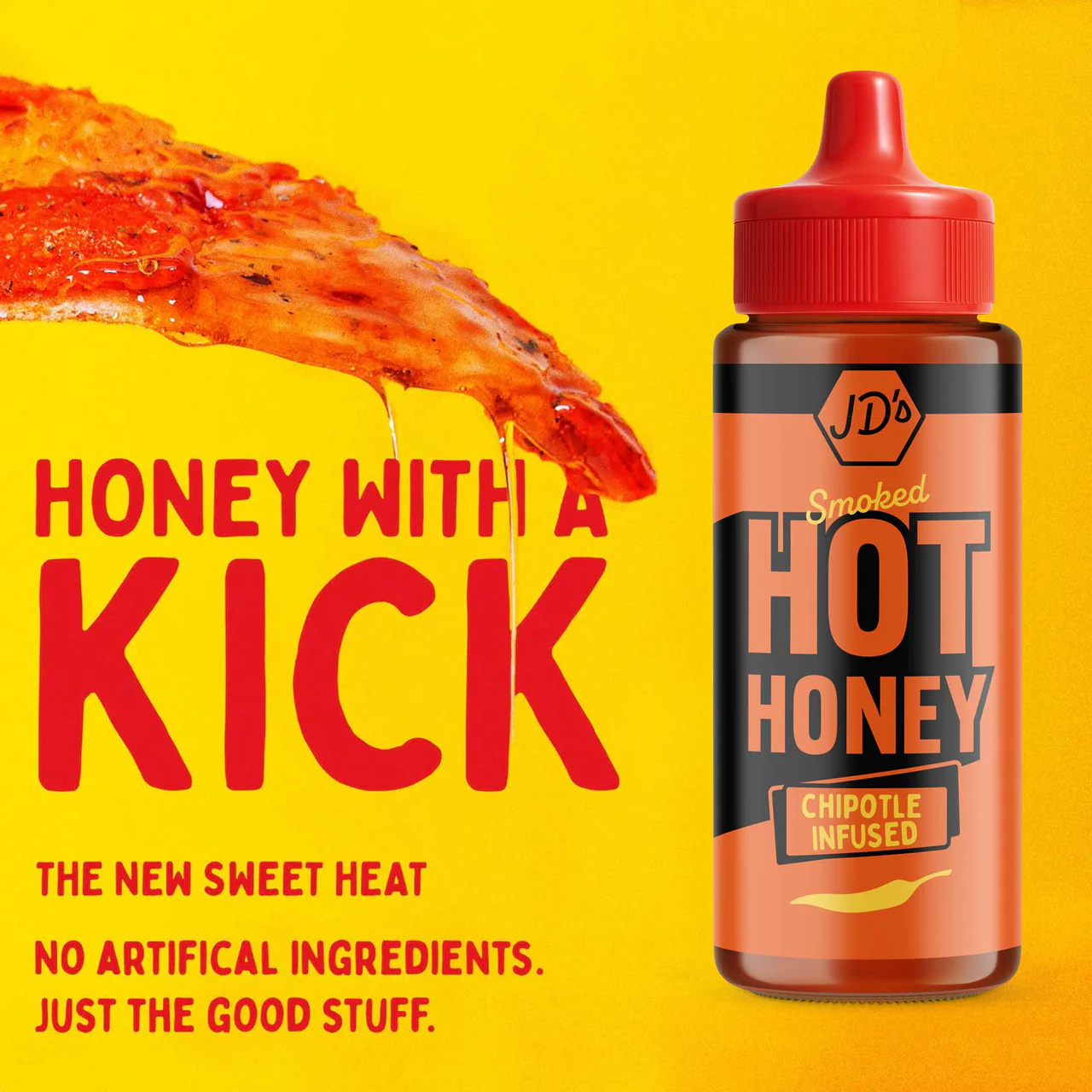 JD's Smoked Hot Honey - 260g